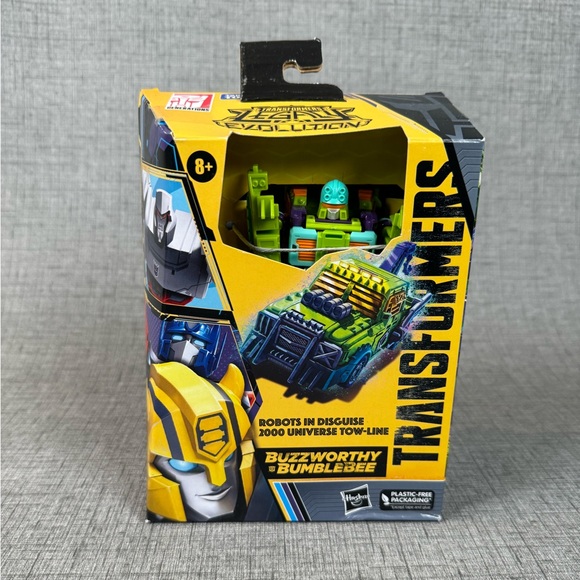 Transformers Legacy Evolution Tow-Line Buzzworthy Bumblebee Action Figure - Picture 1 of 6
